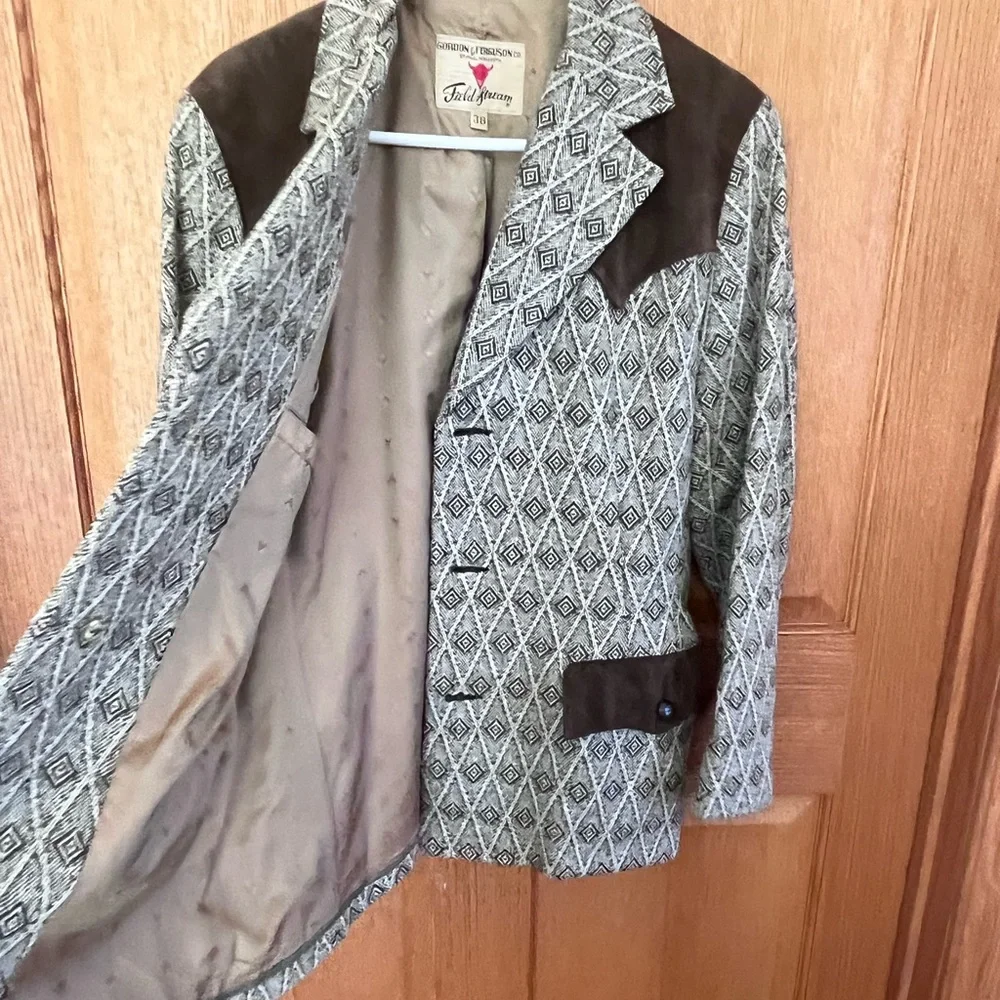 Vintage Gordon & Ferguson field & stream Western sports jacket